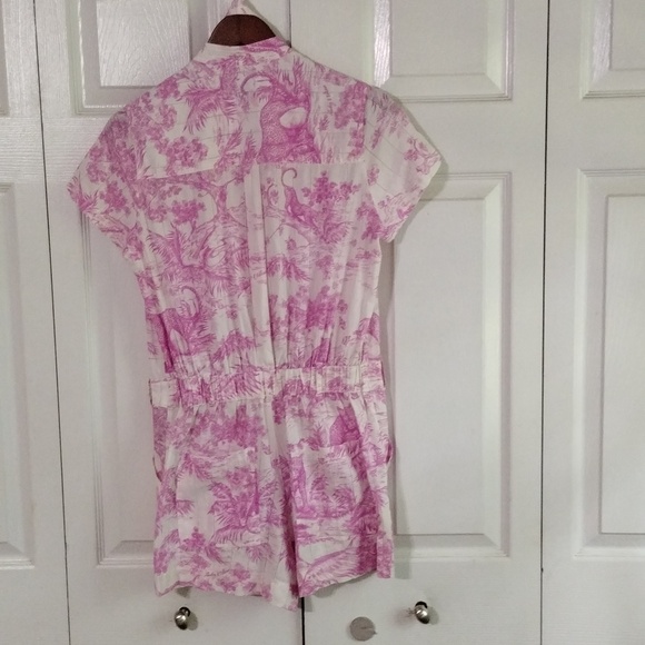 Zadig Voltaire Cookis Toile De Jouy Romper Size XS - Picture 10 of 16